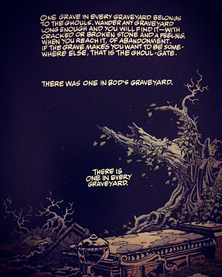 the graveyard book panel by Tony Harris/Scott Hampton