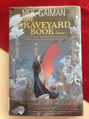 The Graveyard Book Graphic Novel Vol 1 by Neil Gaiman book review by Erica Robyn Reads