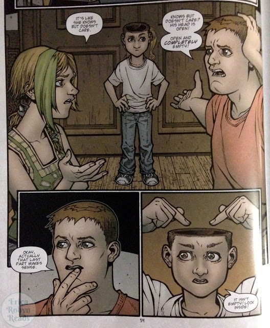 Locke & Key, Vol. 2: Head Games panel