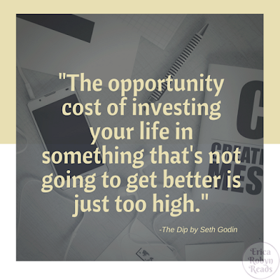 The Dib by Seth Godin opportunity cost quote