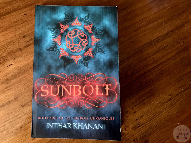 Sunbolt by Intisar Khanani book photo by Erica Robyn Reads