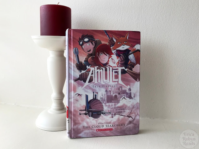 Graphic Novel Review of The Cloud Searchers (Amulet #3) by Kazu Kibuishi