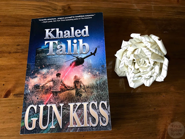 Gun Kiss by Khaled Talib book photo by Erica Robyn Reads