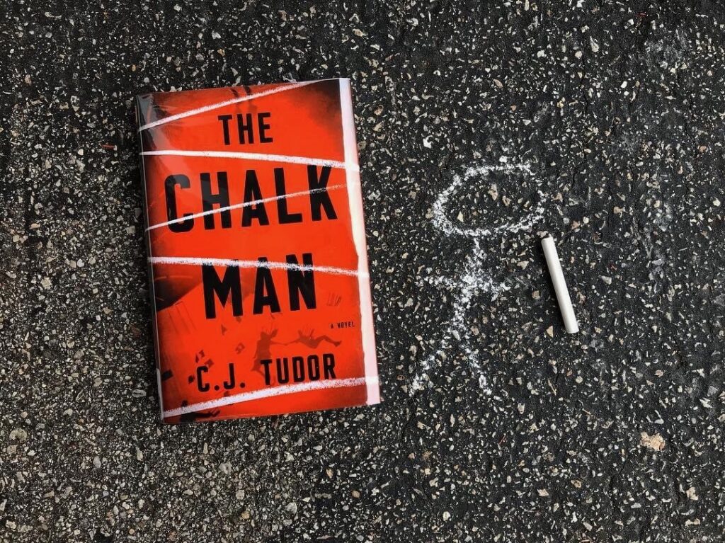 The Chalk Man by CJ Tudor Book Photo by Erica Robyn Reads