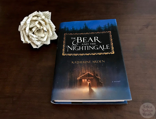 The Bear and the Nightingale (Winternight Trilogy #1) by Katherine Arden book photo by Erica Robyn Reads