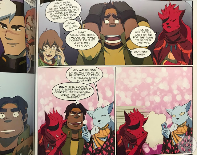 Voltron Legendary Defender Vol. 2: Pilgrimage Hunk scene