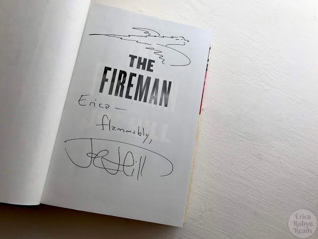 Joe Hill autograph in The Fireman