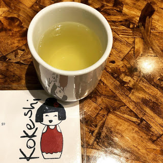 Genmaicha tea at Kokeshi