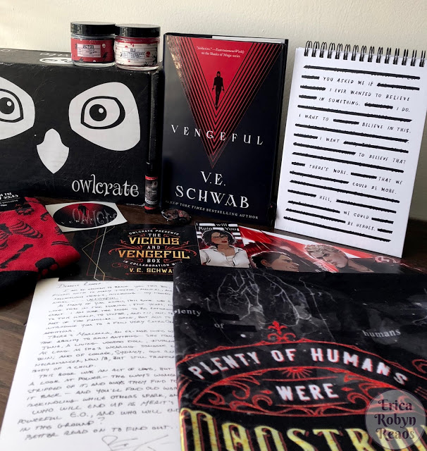 My First Owlcrate Unboxing: The Vicious and Vengeful Box