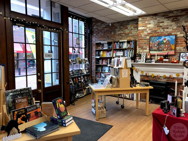 Wicked Good Books in Salem, MA inside the store