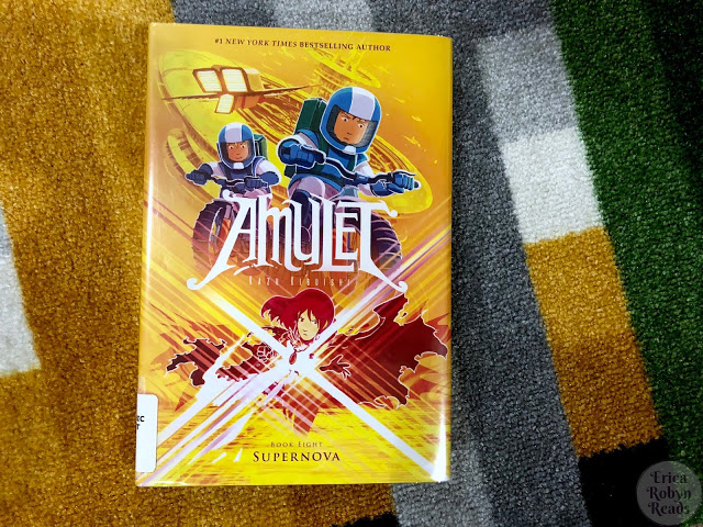 Graphic Novel Review of Supernova (Amulet #8) by Kazu Kibuishi 