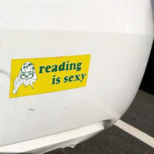 Reading Is Sexy Sticker