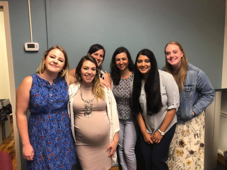 Work Baby Shower for Ashley