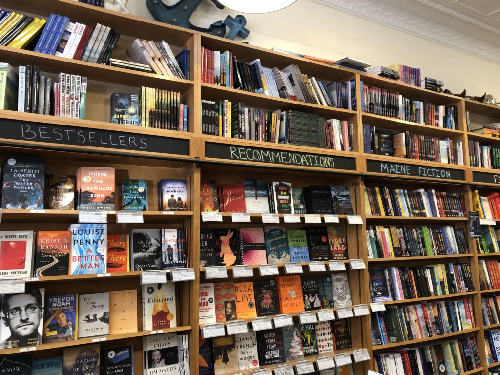 Visiting Sherman's Books & Stationary in Portland Maine Erica Robyn Reads