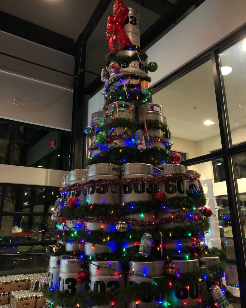 603 Brewery Christmas Decor