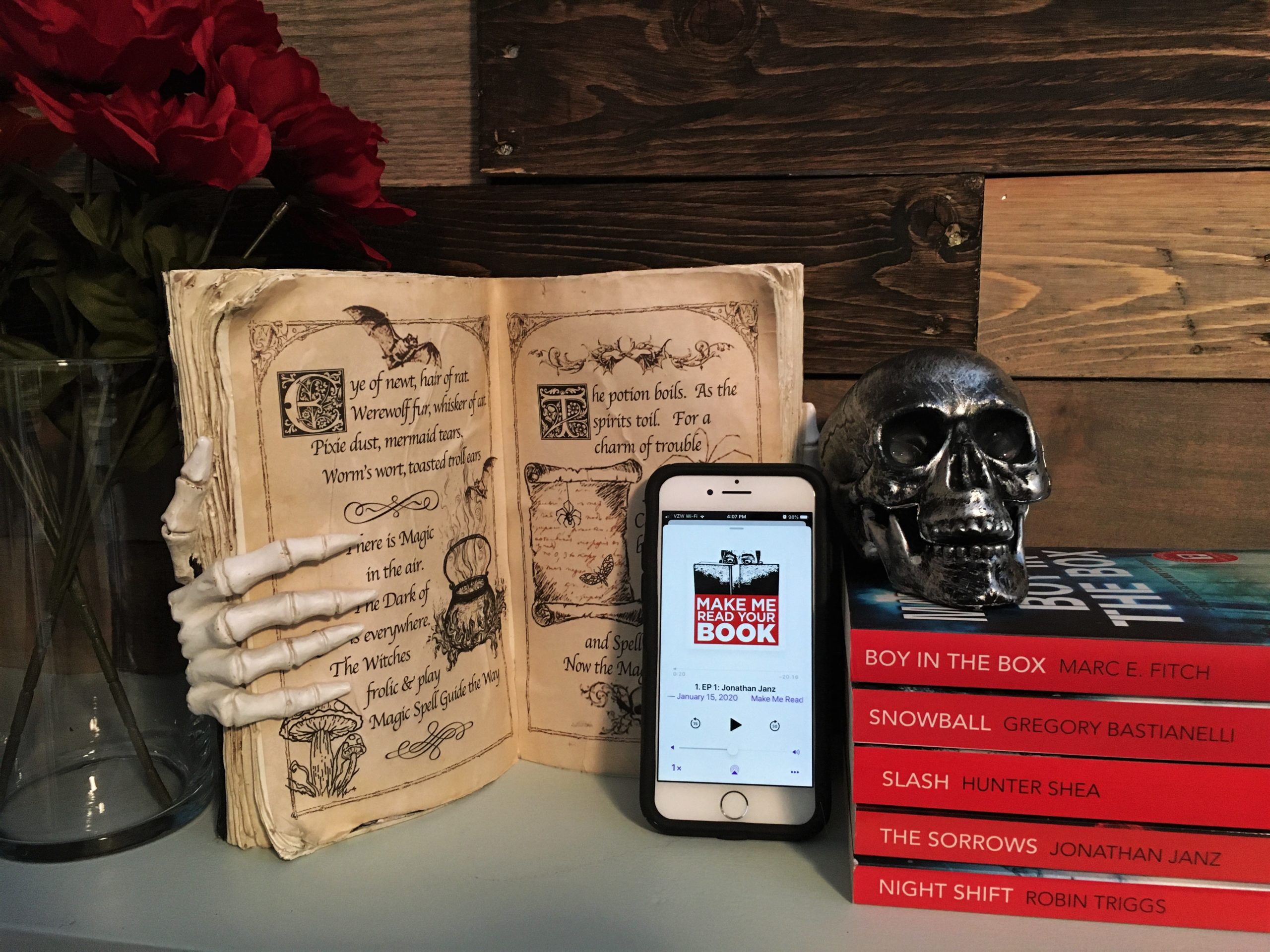 Make Me Read Your Book podcast feature