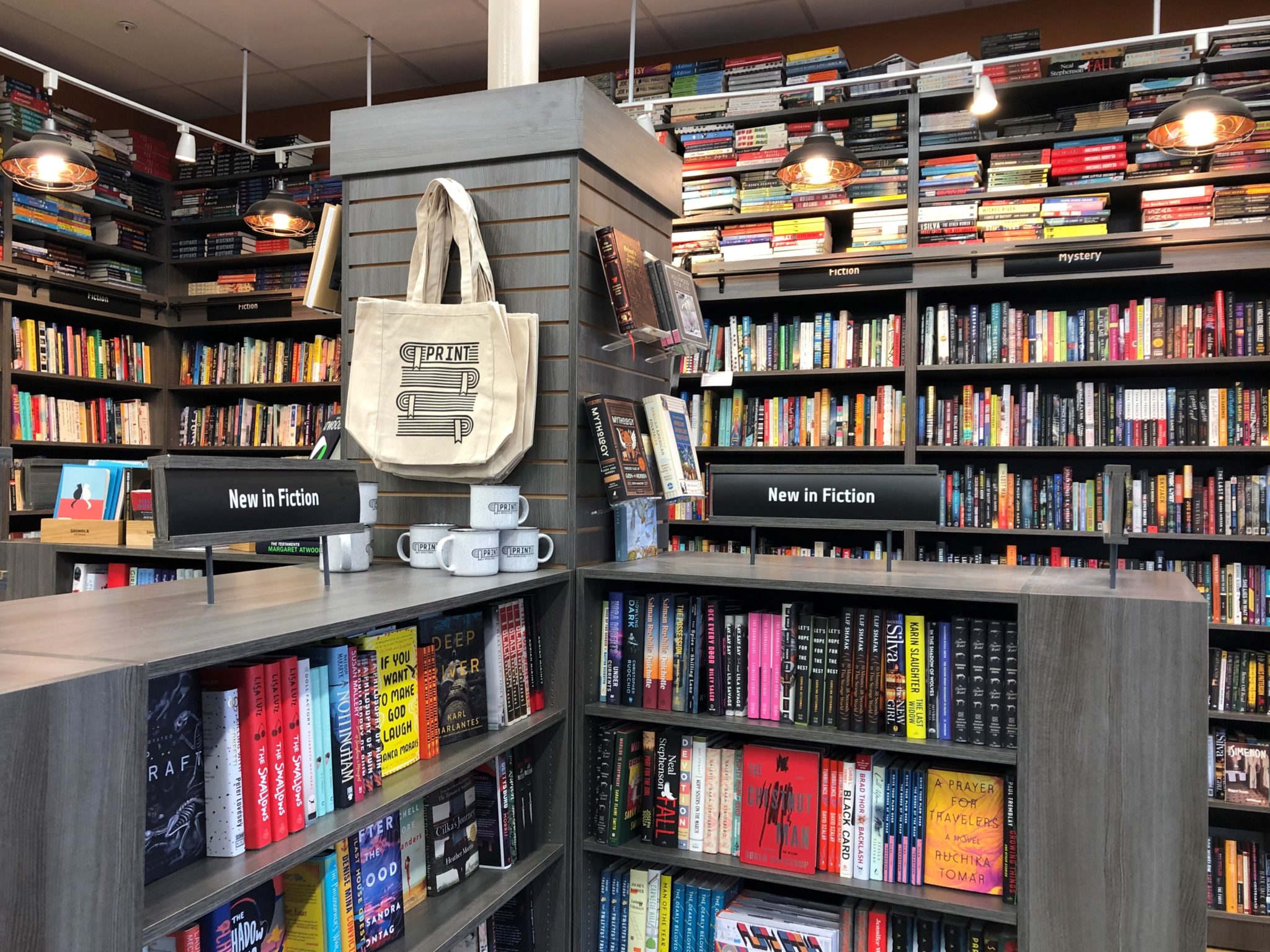 Visiting Print Bookstore in Portland, Maine Erica Robyn Reads
