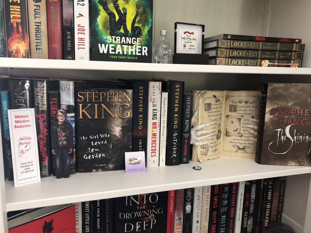 A Stranger Dream Stephen King Bookmark and King Shelf Erica Robyn Reads