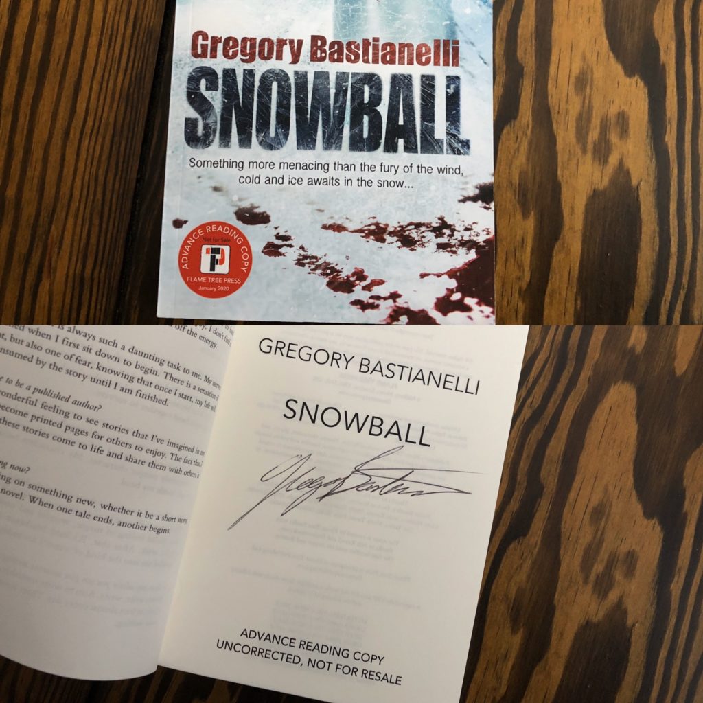 1 Signed Copy of Snowball by Gregory Bastianelli