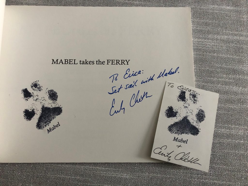 Mabel Takes The Ferry Autographs