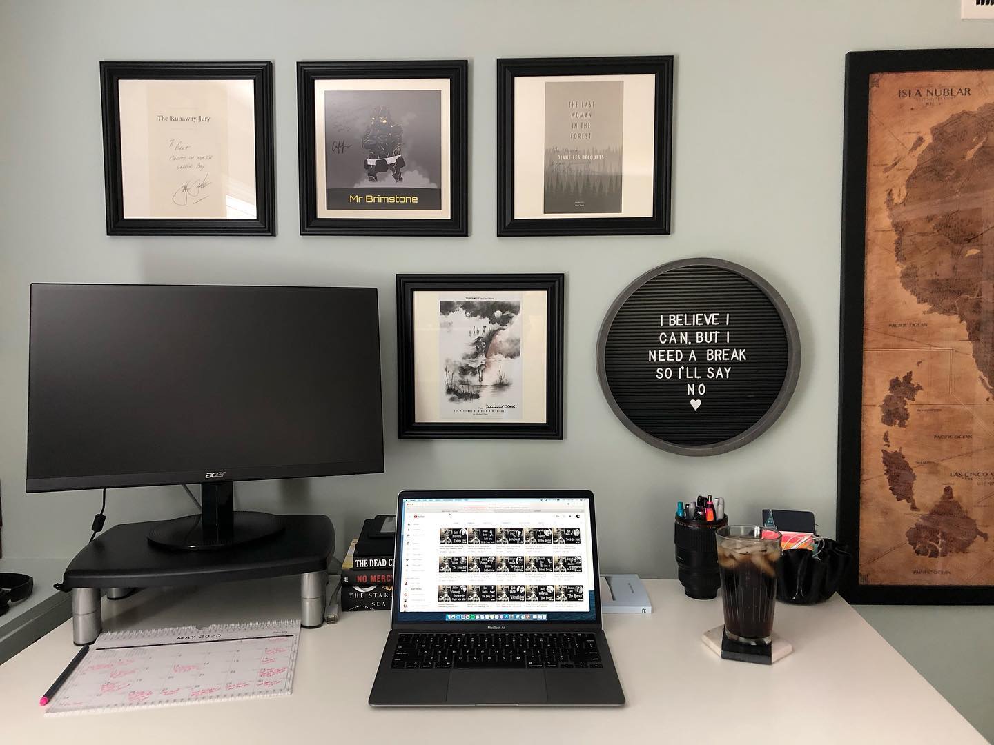 Celebrate Horror 2020 Set Up Erica Robyn Reads