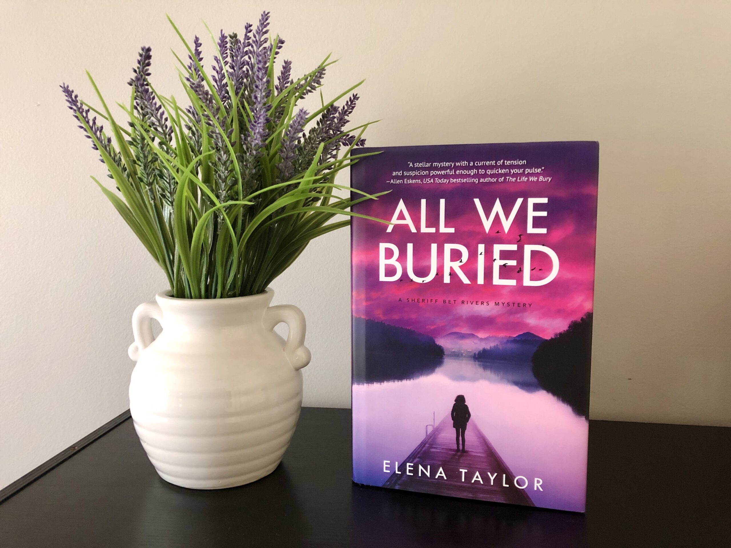 All We Buried by Elena Taylor Book Photo by Erica Robyn Reads