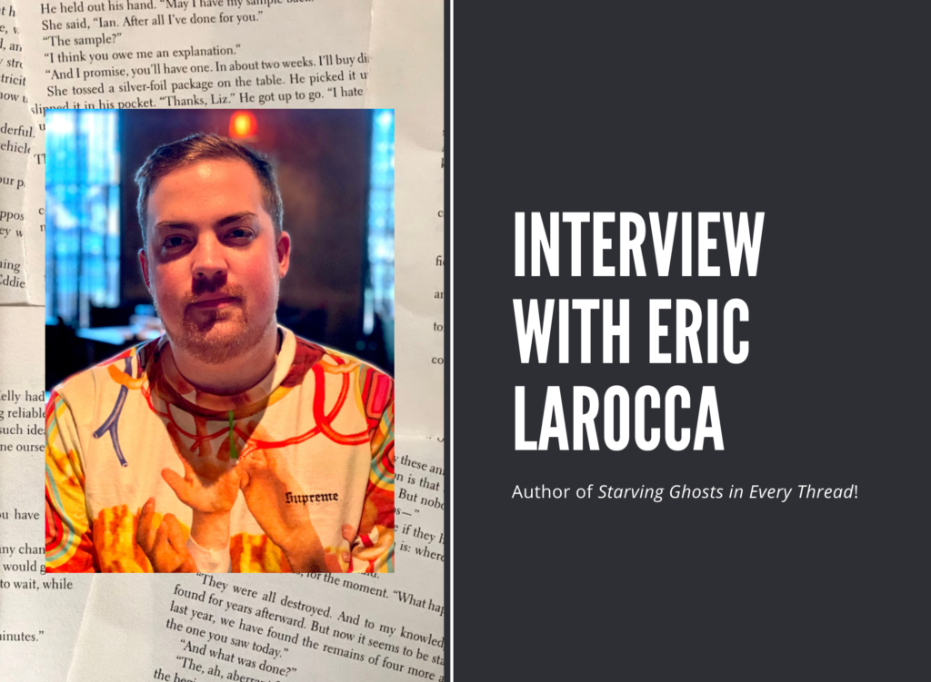 Interview with Eric LaRocca hosted by Erica Robyn Reads