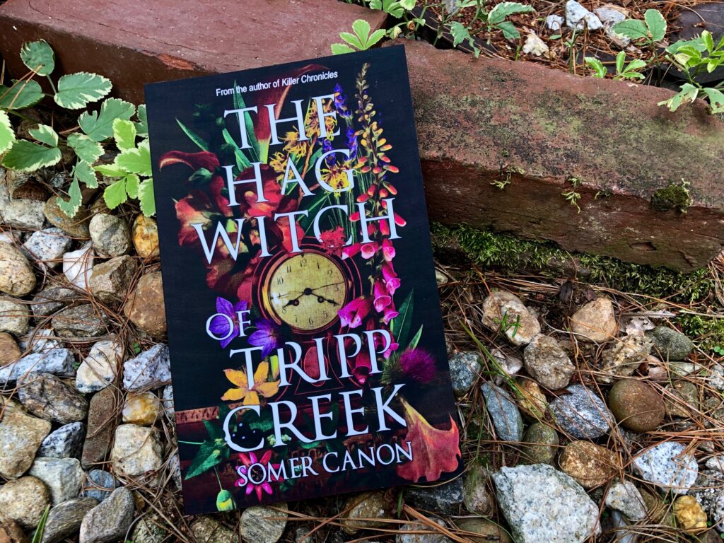The Hag Witch of Tripp Creek by Somer Canon Book Photo By Erica Robyn Reads