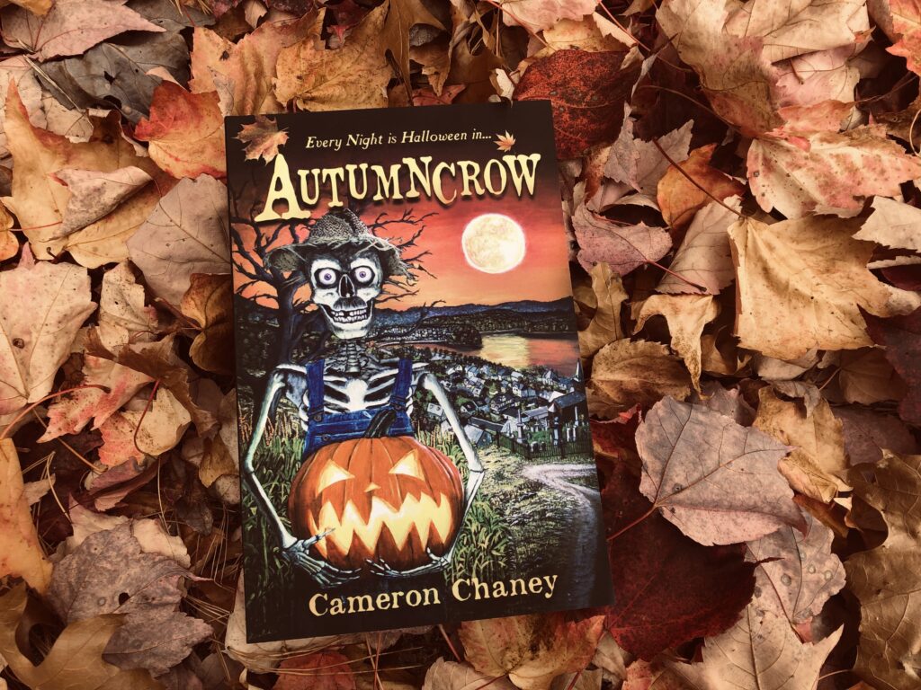 Autumncrow by Cameron Chaney book photo by Erica Robyn Reads