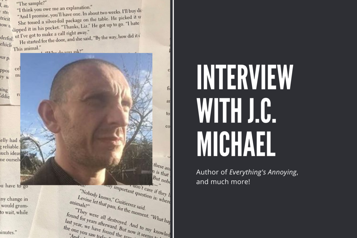 Interview with JC Michael hosted by Erica Robyn Reads