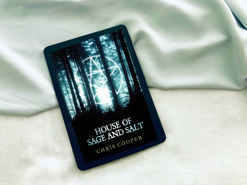 House of Sage and Salt by Chris Cooper book photo by Erica Robyn Reads