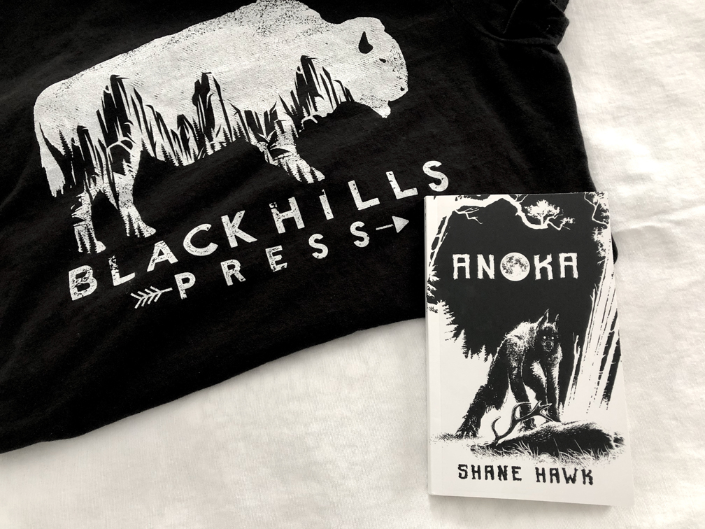 Anoka by Shane Hawk book photo by Erica Robyn Reads