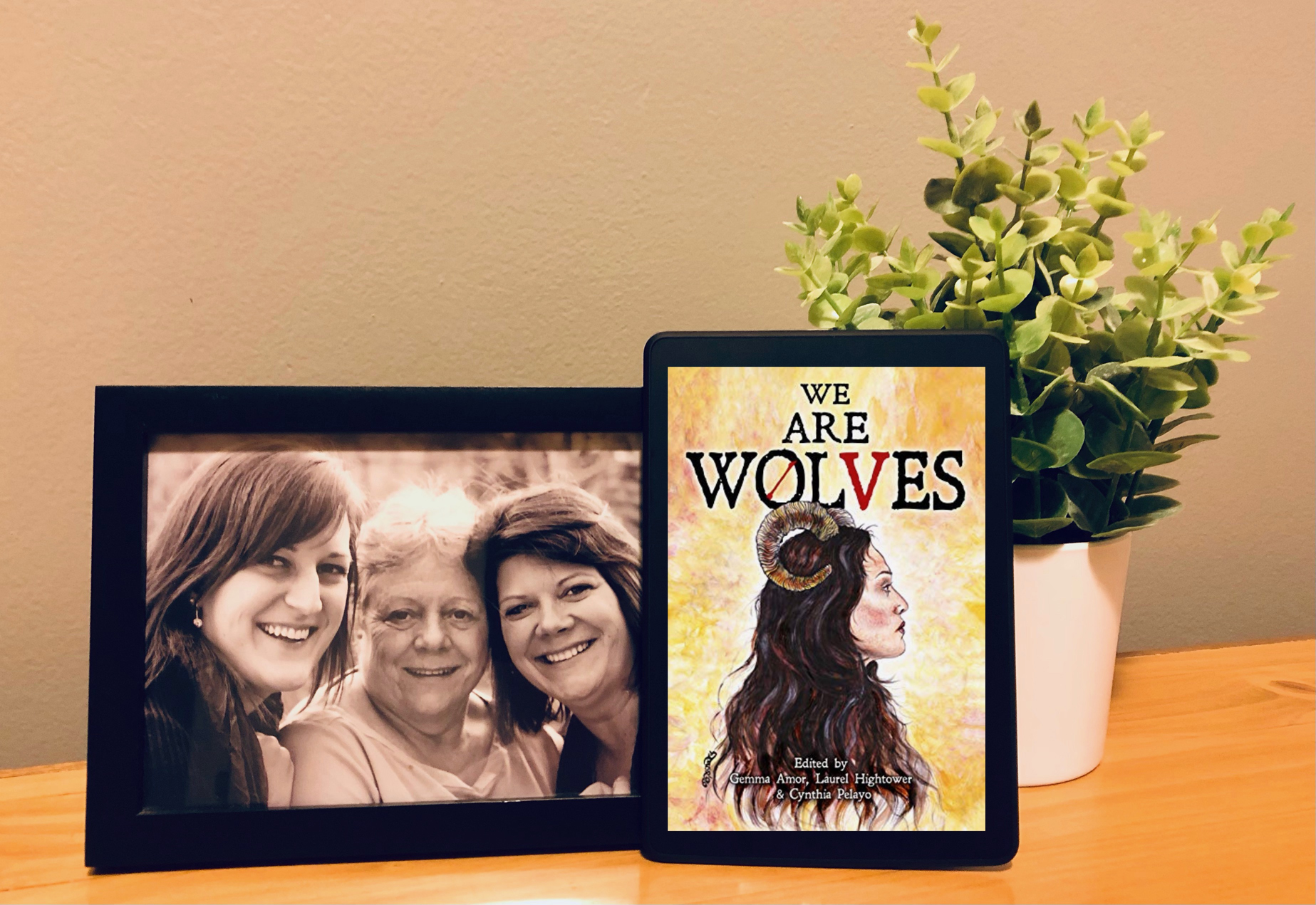 We Are Wolves: An Anthology book photo by Erica Robyn Reads