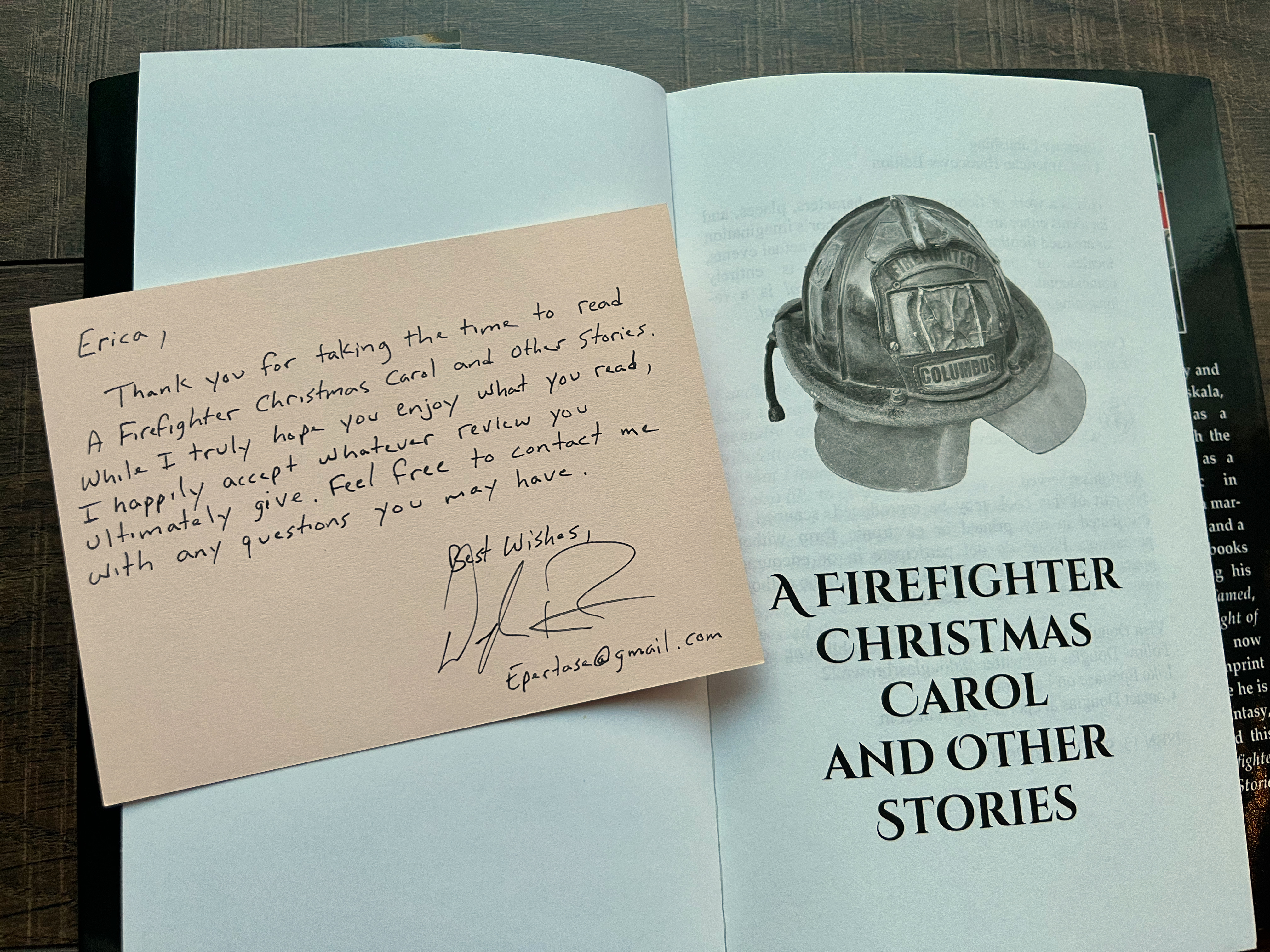 Firefighter Christmas Carol and Other Stories by Douglas R. Brown