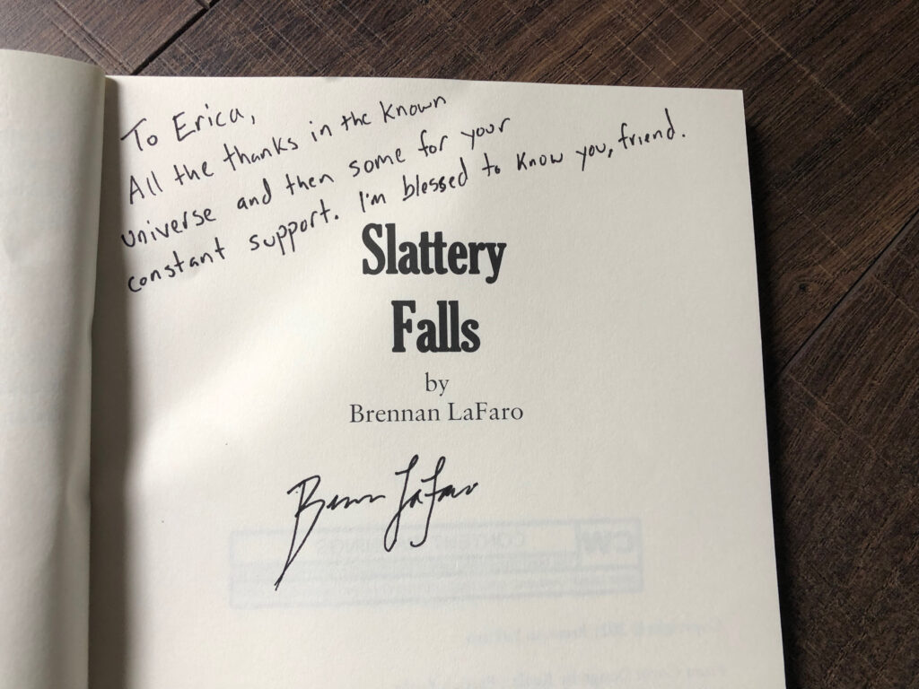 Slattery Falls signed by Brennan LaFaro
