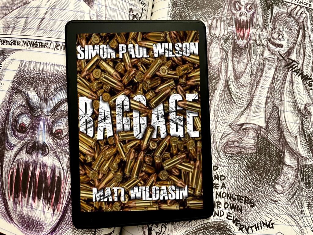 Baggage by Simon Paul Wilson & Matt Wildasin book review and book photo by Erica Robyn Reads