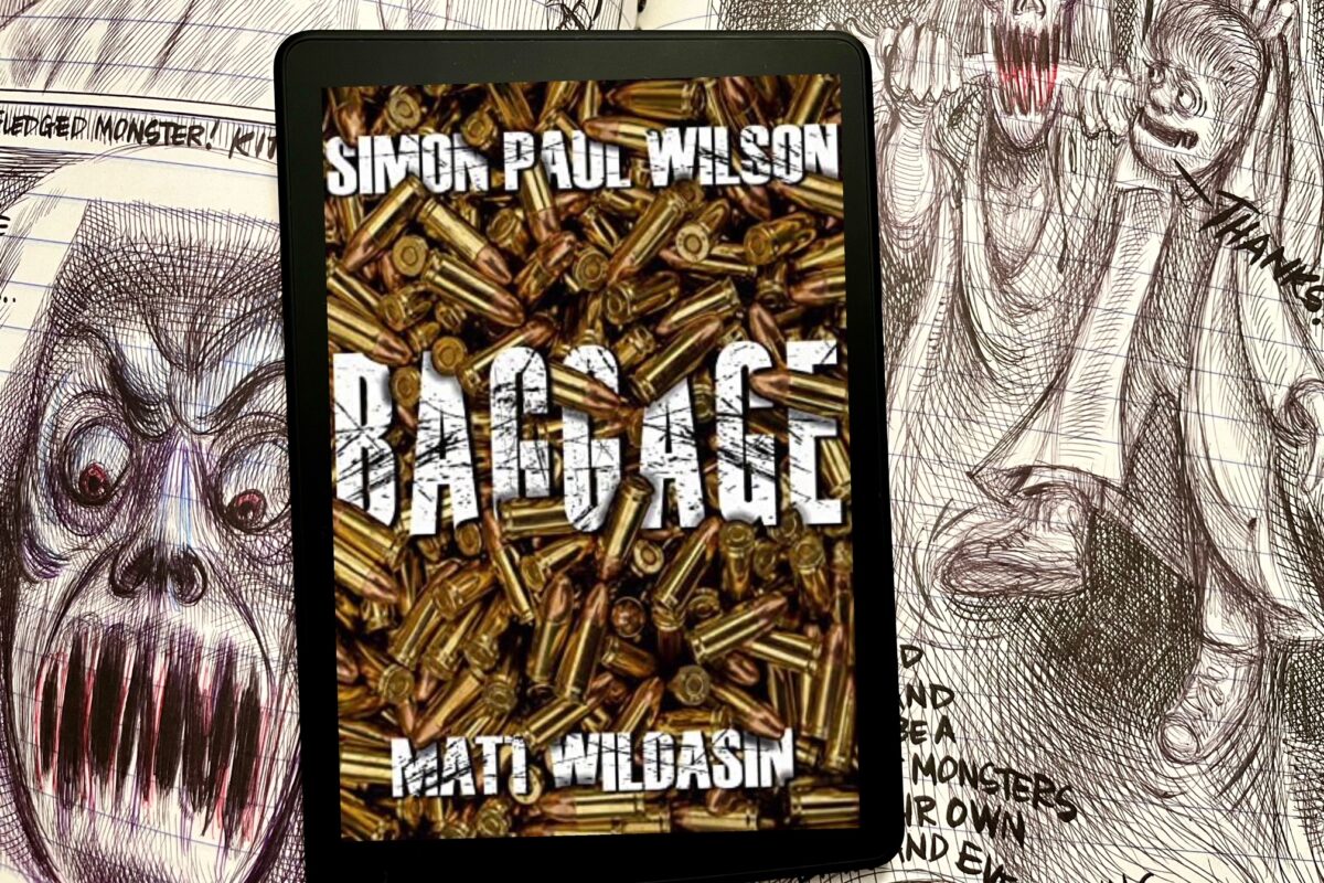 Baggage by Simon Paul Wilson & Matt Wildasin book review and book photo by Erica Robyn Reads