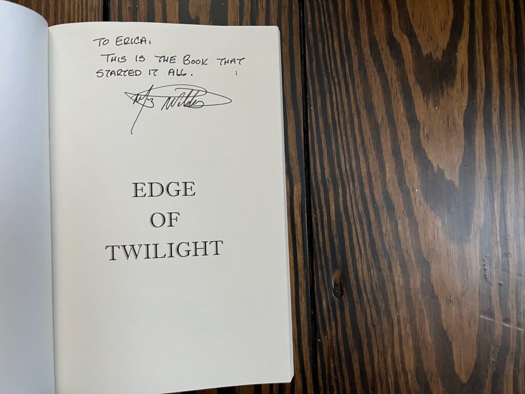 Edge of Twilight by Matt Wildasin signed copy