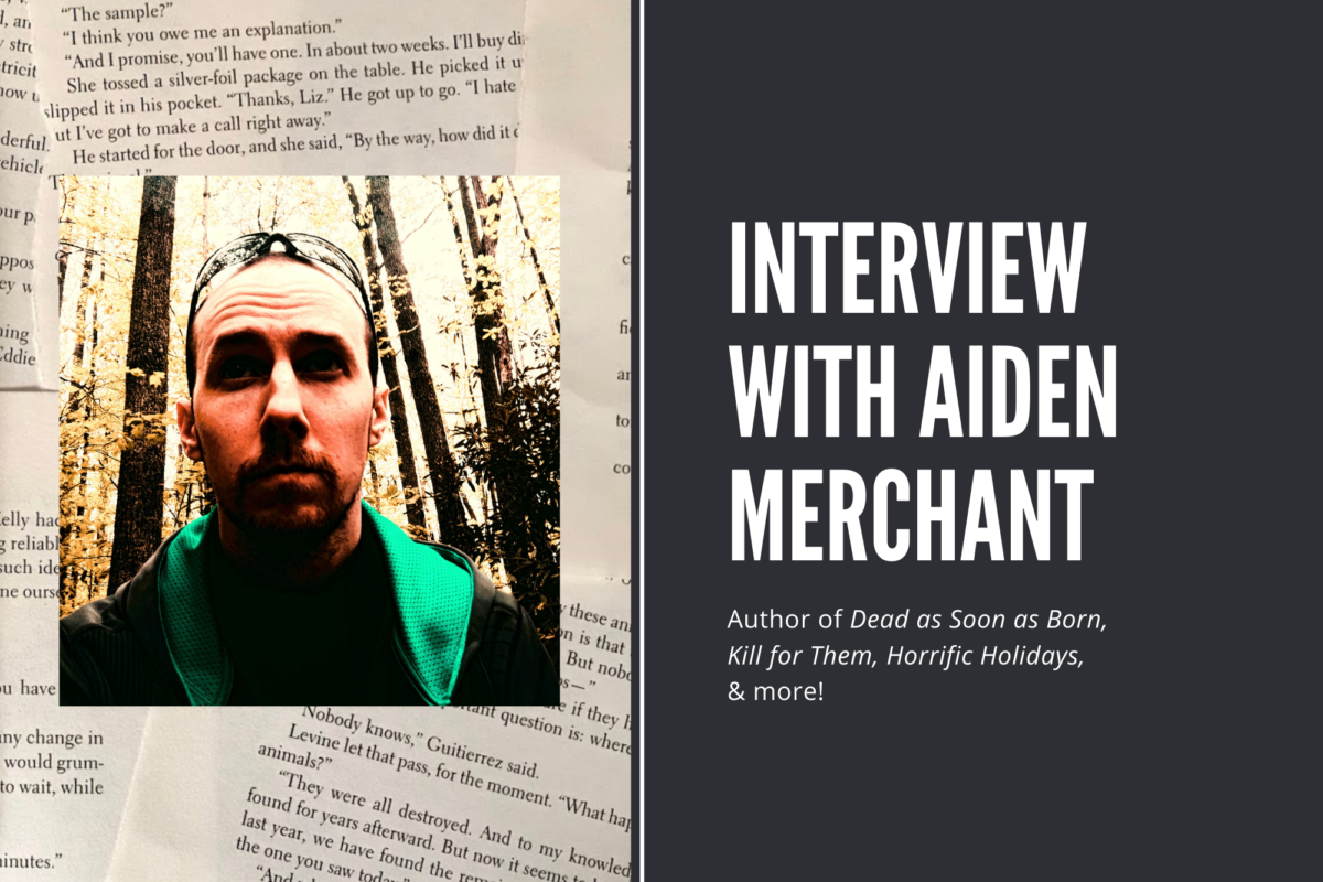 Interview with Aiden Merchant hosted by Erica Robyn Reads