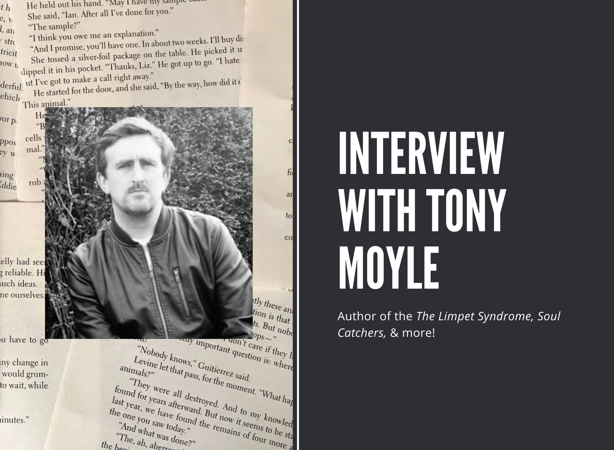 Interview with Tony Moyle hosted by Erica Robyn Reads