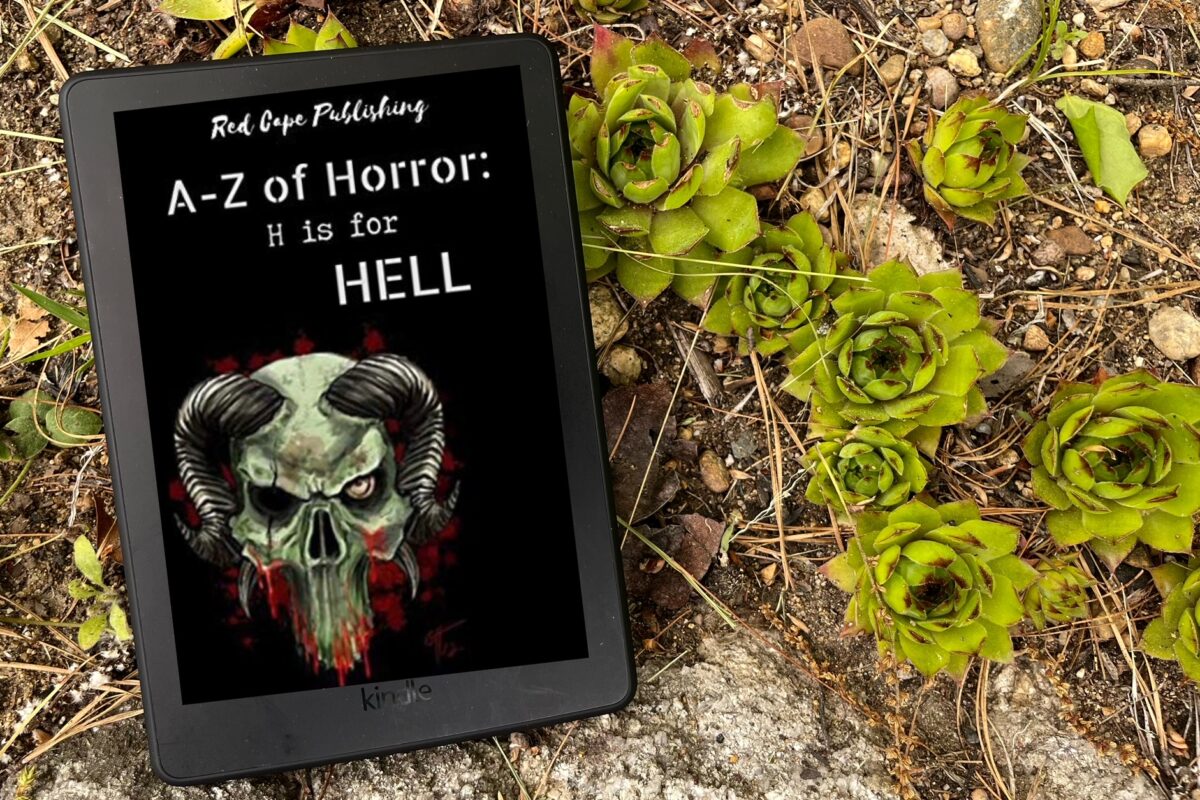 H is for Hell Anthology edited by P.J. Blakey-Novis book photo by Erica Robyn Reads