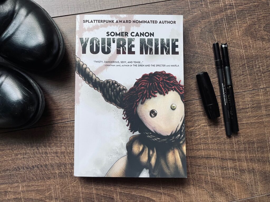 You’re Mine by Somer Canon book photo and book review by Erica Robyn Reads