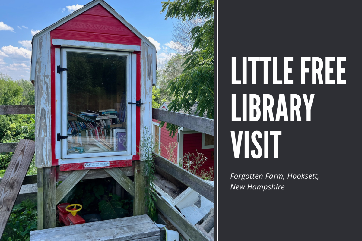 Little Free Library in Hooksett, New Hampshire - a fun barn themed LFL