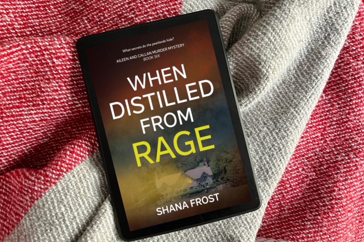 When Distilled From Rage by Shana Frost book photo and book review by Erica Robyn Reads