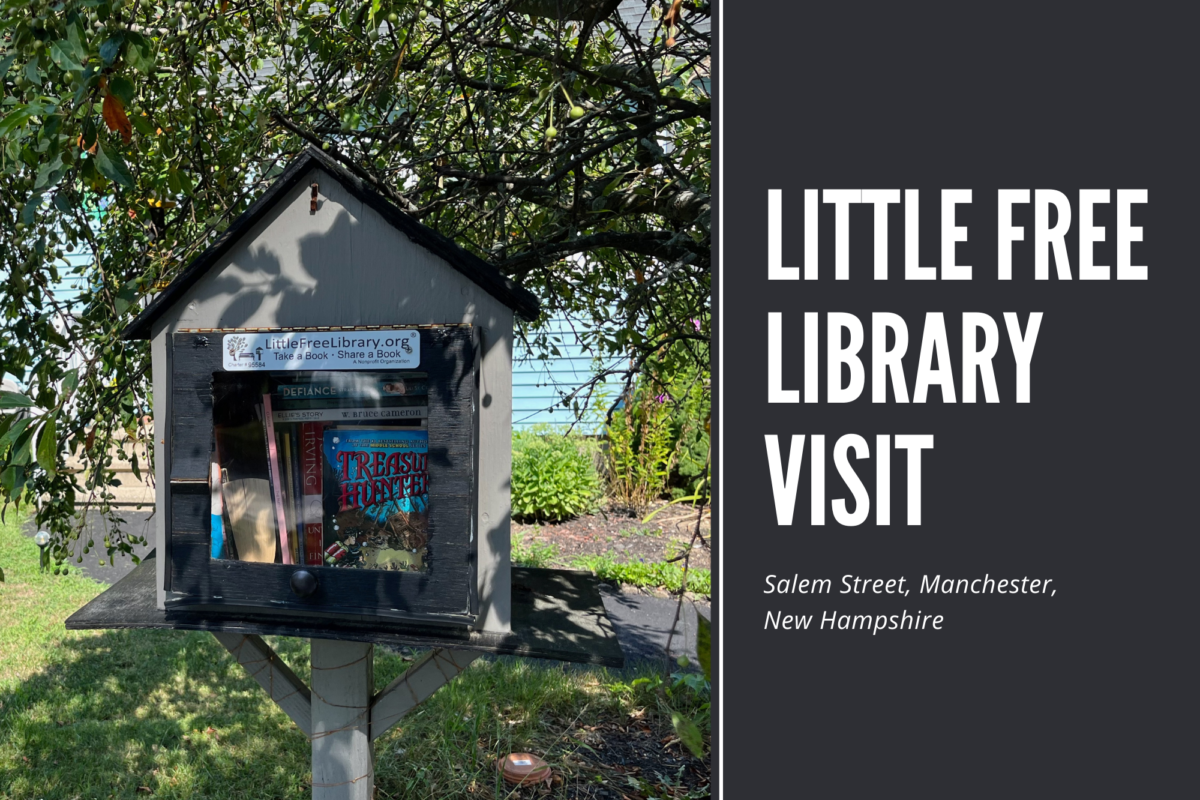Little Free Library Visit - Salem Street, Manchester, New Hampshire