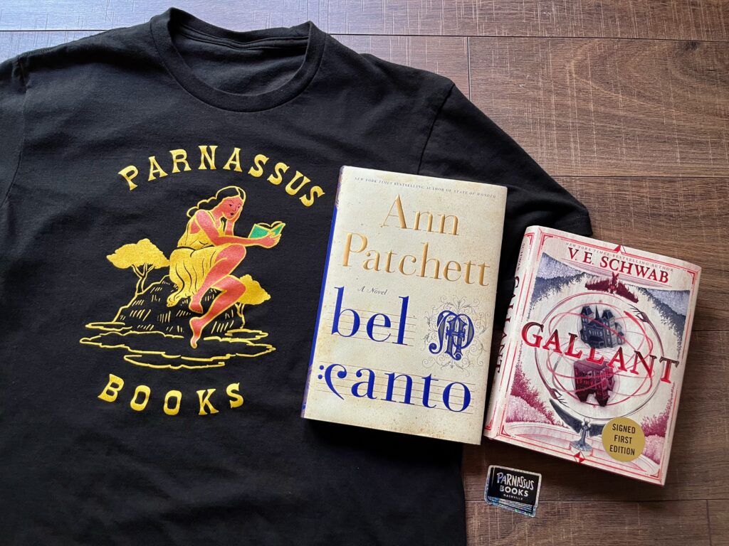 Visiting Parnassus Books in Nashville, Tennessee - my book haul