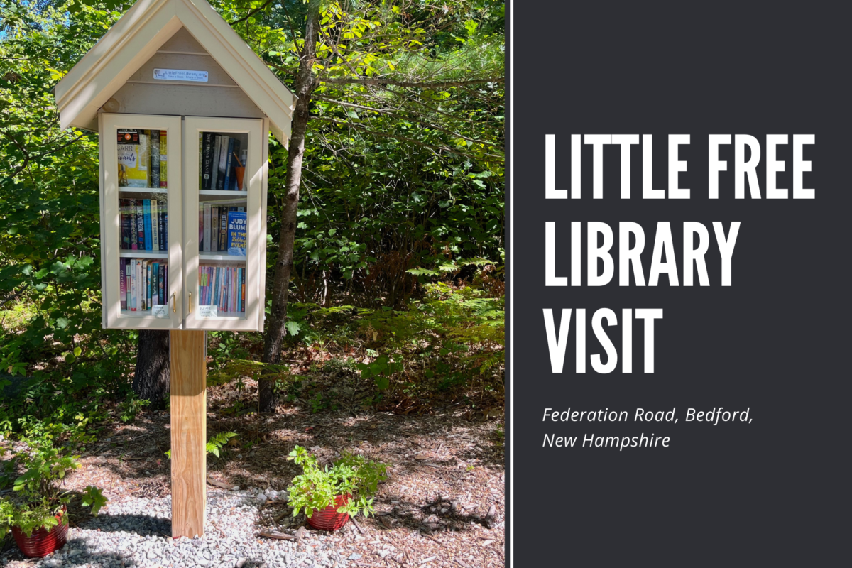 Little Free Library Visit - Federation Road, Bedford, New Hampshire