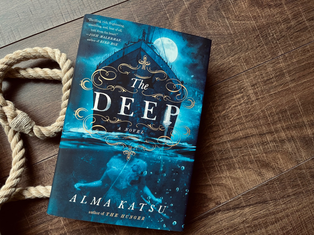 The Deep by Alma Katsu book photo by Erica Robyn Reads