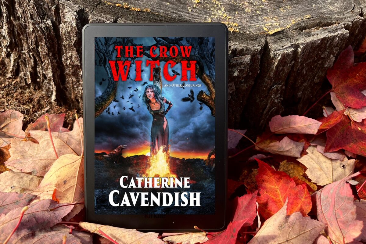 The Crow Witch and Other Conjurings by Catherine Cavendish book photo and book review by Erica Robyn Reads