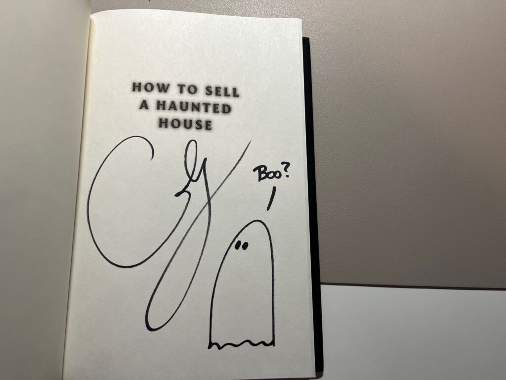 Signed Copy of How to Sell A Haunted House by Grady Hendrix